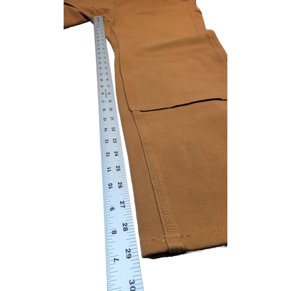 Carhartt Pants Women 18 Brown Relaxed Fit Double Knee Workwear‎ - Picture 7 of 8